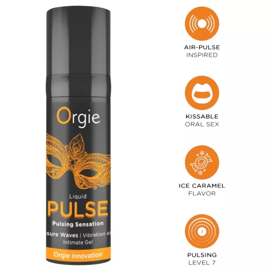 Orgie Pulse - liquid vibrator (15 ml)