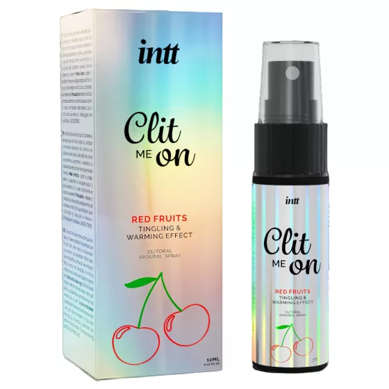 intt Clit Me On - liquid vibrator clitoral spray - red fruits (12 ml)