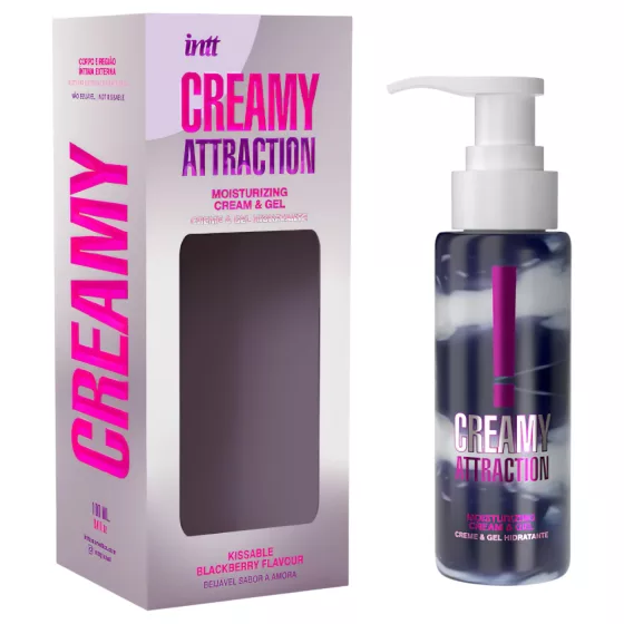 intt Creamy Attraction - kissable cream gel - blackberry (100 ml)