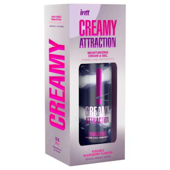intt Creamy Attraction - kissable cream gel - blackberry (100 ml)