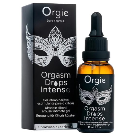 Orgie Orgasm Drops Intense - Stimulating Intimate Gel for Women (30ml)
