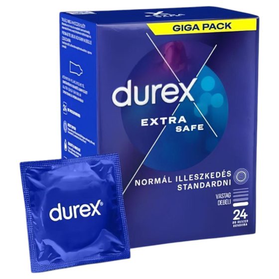 Durex Extra Safe - Reliable Condoms (24-Pack)