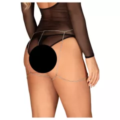 Obsessive Bijou 905 - Silver Body Jewelry Harness (Size S-L)