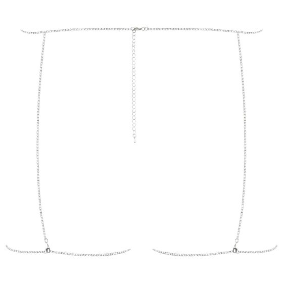 Obsessive Bijou 905 - Silver Body Jewelry Harness (Size S-L)