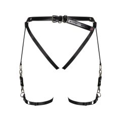   Obsessive A762 - Buckle ornament body harness bottom (black) - S-L