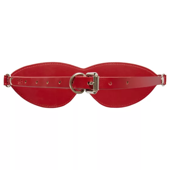 Obsessive Inferro - Red Leather-Look Mask