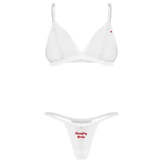 Obsessive Weddya Bride - two-piece bridal set (white)