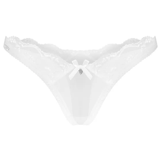 Obsessive Weddya - lace thong (white)