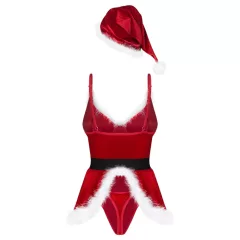   Obsessive Hot Santa - three‑piece Santa costume for women (red)
