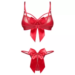   Obsessive Gifty - two‑piece sexy lingerie set for women (red)