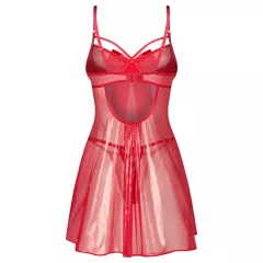 Obsessive Gifty - babydoll and thong set (red)