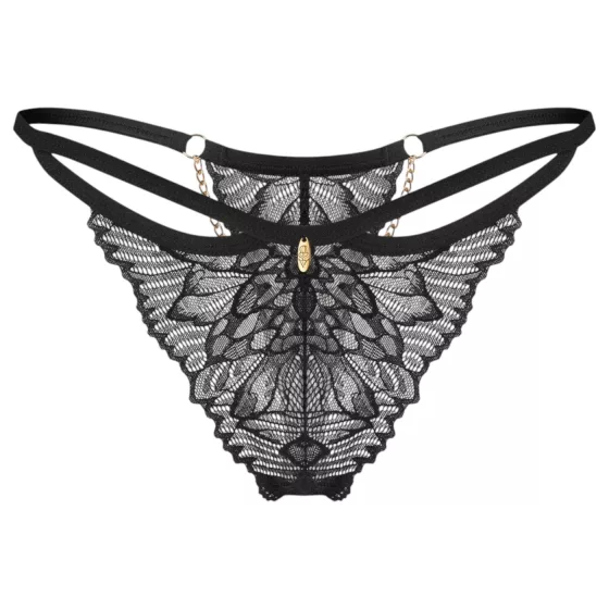 Obsessive Matildea - lace thong (black) - L/XL