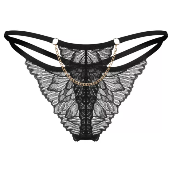 Obsessive Matildea - lace thong (black) - 2XL/3XL