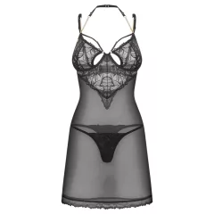 Obsessive Matildea - chemise and thong set (black)