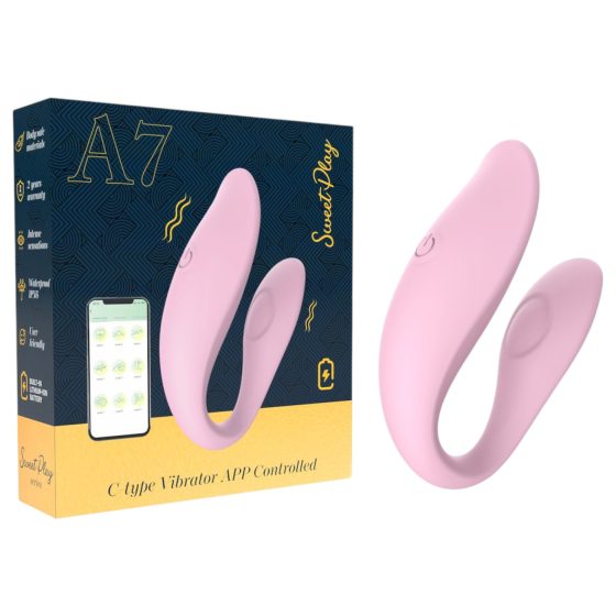 Sweet Play - smart couple’s vibrator (pink)