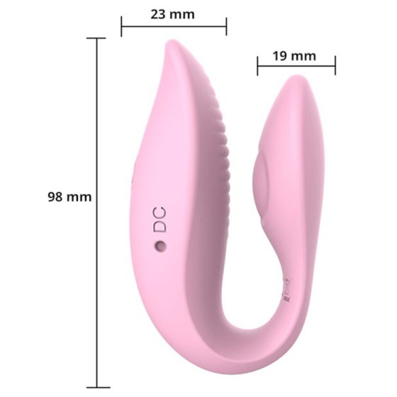 Sweet Play - Smart Couples Vibrator (Pink)