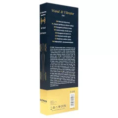 Erospace Sweet Play - massaging and G-spot vibrator (black)