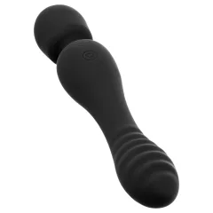 Erospace Sweet Play - massaging and G-spot vibrator (black)