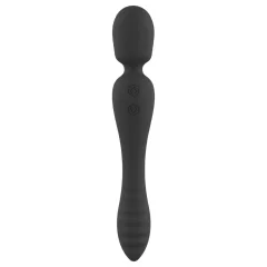 Erospace Sweet Play - massaging and G-spot vibrator (black)
