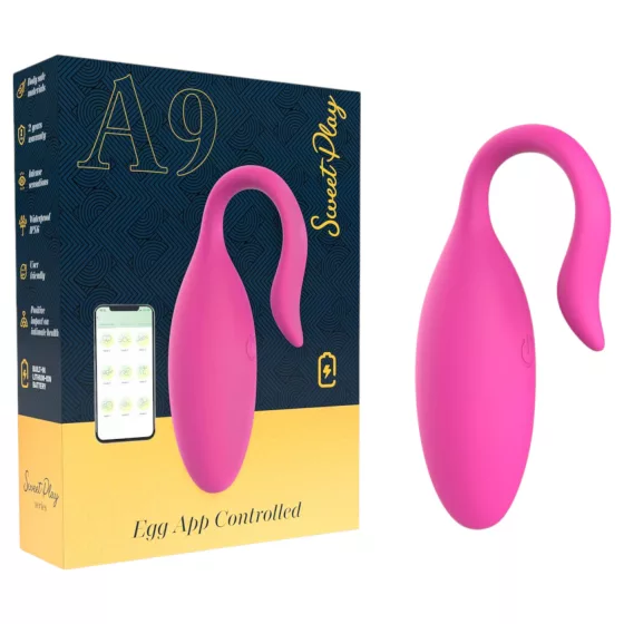 Erospace Sweet Play - wearable, app‑controlled love egg (pink)