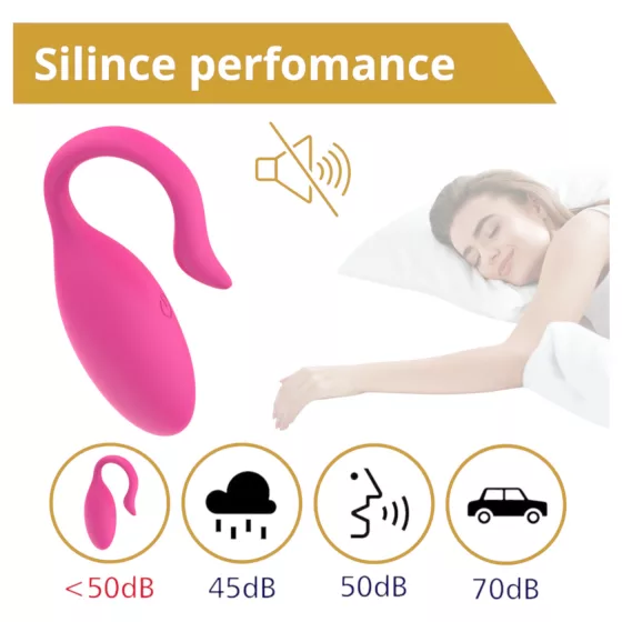 Erospace Sweet Play - wearable, app‑controlled love egg (pink)