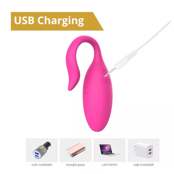 Erospace Sweet Play - wearable, app‑controlled love egg (pink)