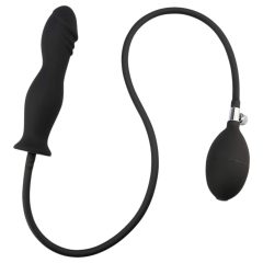 Wild Play - inflatable anal plug (black)