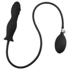 Wild Play - Inflatable Anal Plug (Black)