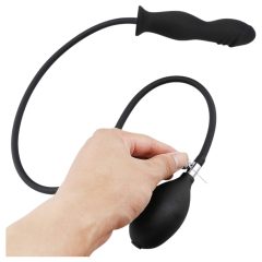 Wild Play - inflatable anal plug (black)
