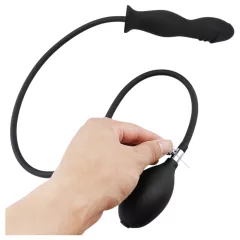 Wild Play - Inflatable Anal Plug (Black)