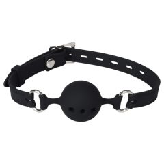 Wild Play - silicone ball gag (black)