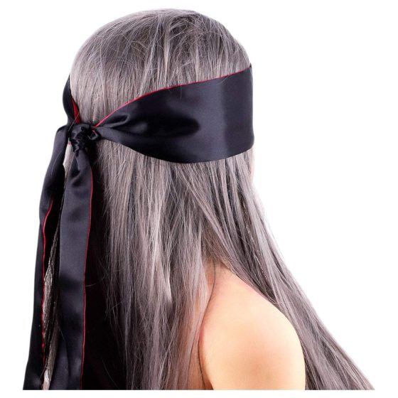 Wild Play - satin blindfold (black)