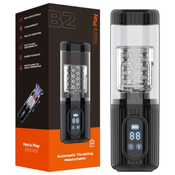 Men's Play - rotating, sucking, vibrating masturbator