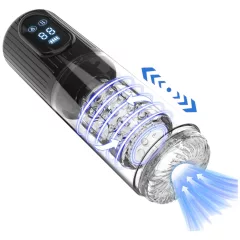   Men's Play - Rotating, Suction, Vibrating Masturbator (Black)