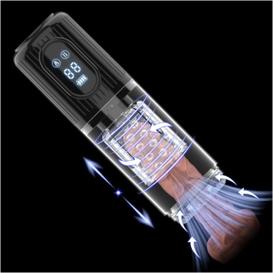 Men's Play - rotating, sucking, vibrating masturbator