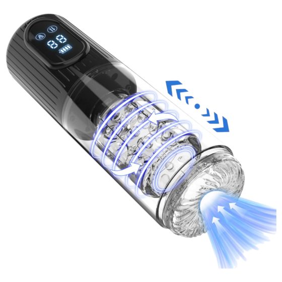 Men's Play - rotating, sucking, vibrating masturbator