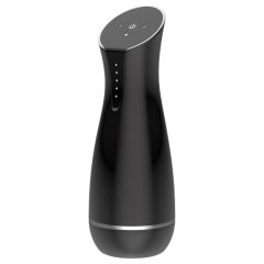   Men's Play - sucking, vibrating masturbator with heating function (black)