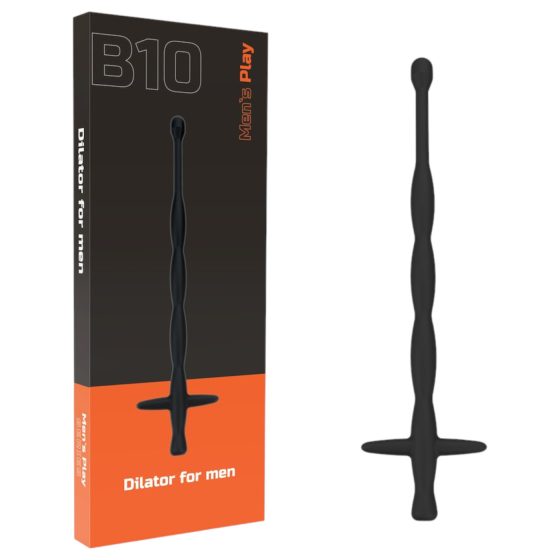 Men's Play - silicone dilator (black)