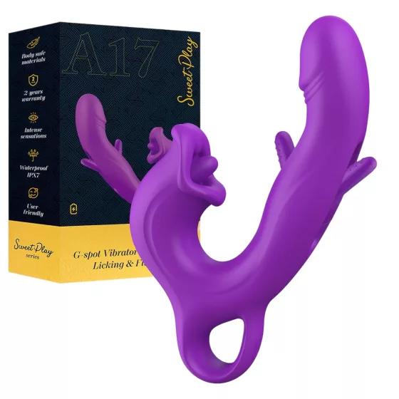 Sweet Play - Lollipop G-Spot Vibrator (Purple)