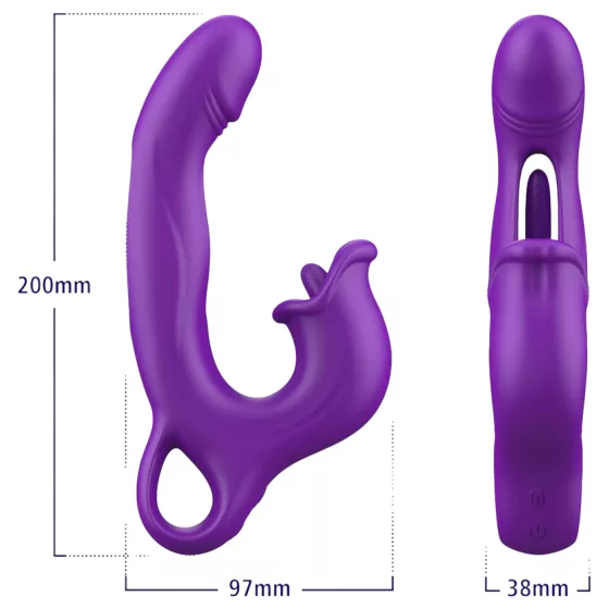 Sweet Play - Lollipop G-Spot Vibrator (Purple)