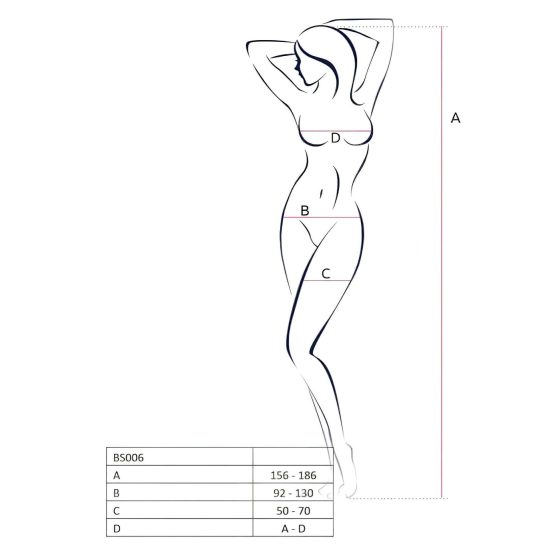 Passion BS006 - Lingerie-Inspired White Jumpsuit (S-L)
