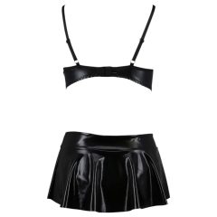 Passion Deby - Black Bra & Mini Skirt Set