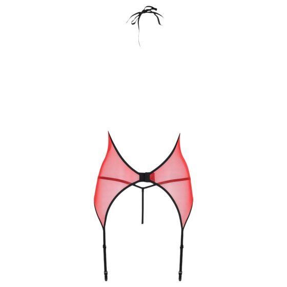 Passion Peonia - Red Top & Thong Set