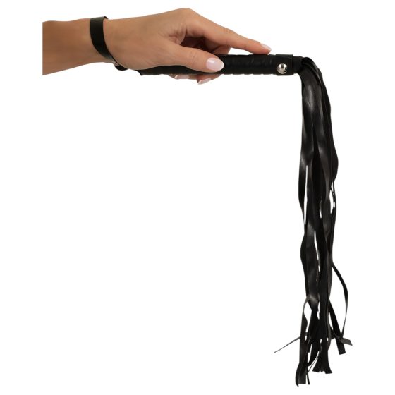 Magic Shiver - whip with wrist loop (black)