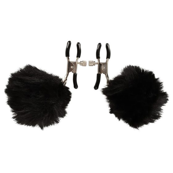 Magic Shiver - Nipple Clamps (Black) - Eco Packaging