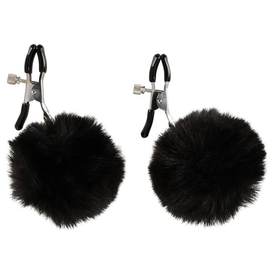 Magic Shiver - Nipple Clamps (Black) - Eco Packaging