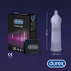 Durex Intense - Ribbed & Dotted Condoms (16 pack)