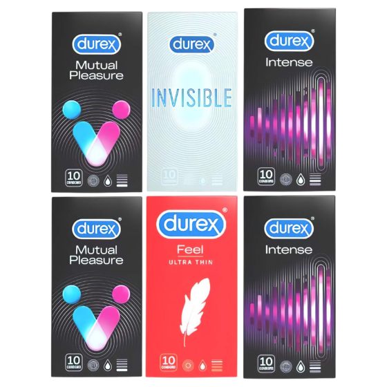 Durex Premium - Extra Pleasure Condom Pack (60 pcs)