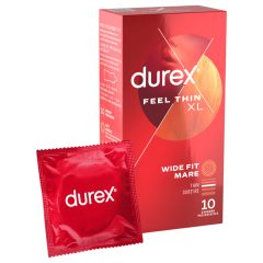Durex Feel Thin XL - Ultra-Sensitive Condoms (10 Pack)