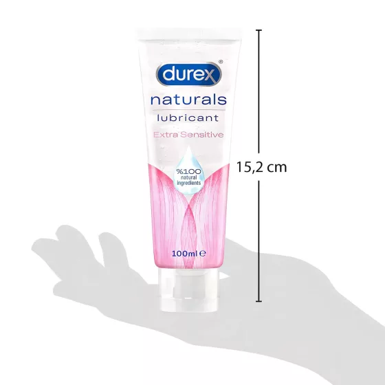 Durex Naturals - extra sensitive lubricant (100 ml)